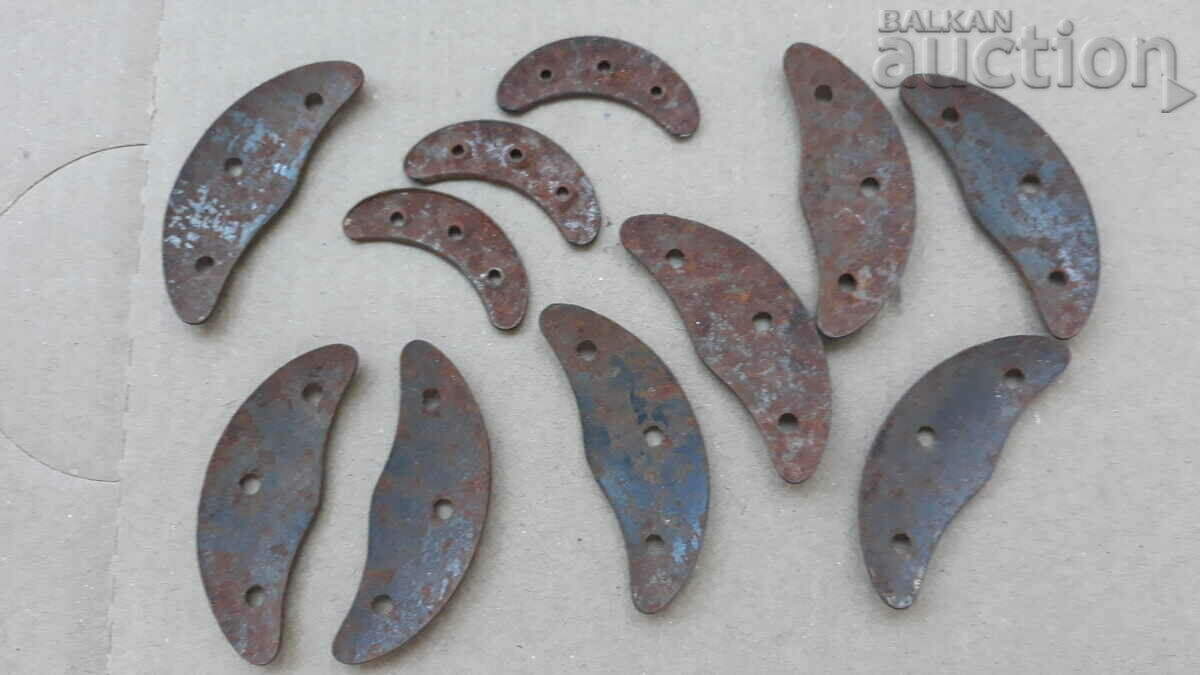 Auction vintage military metal WW1 WW2 shoe boot straps Auction vintage military metal WW1 WW2 shoe boot straps