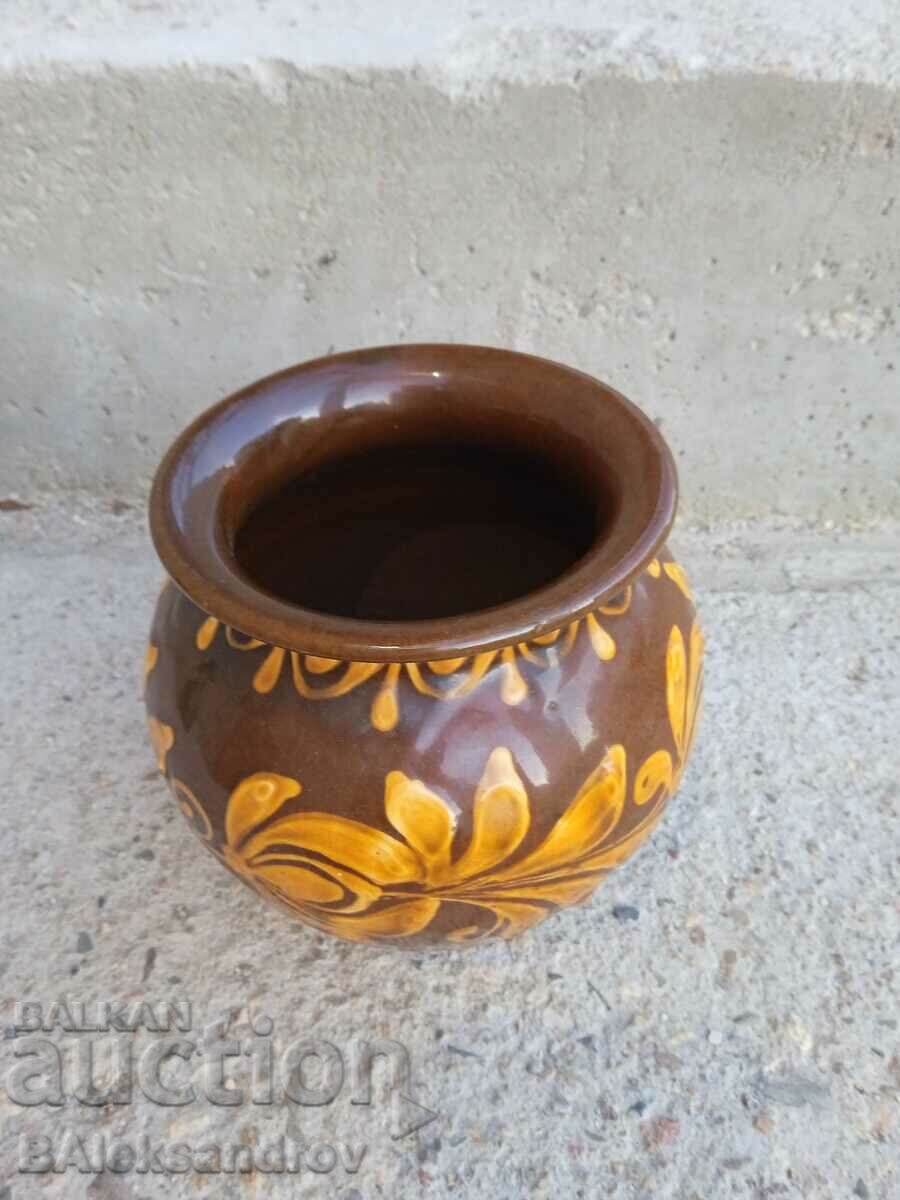 Old painted pottery with price 4.00 BGN | € 2.05 Old painted pottery with price 4.00 BGN | € 2.05