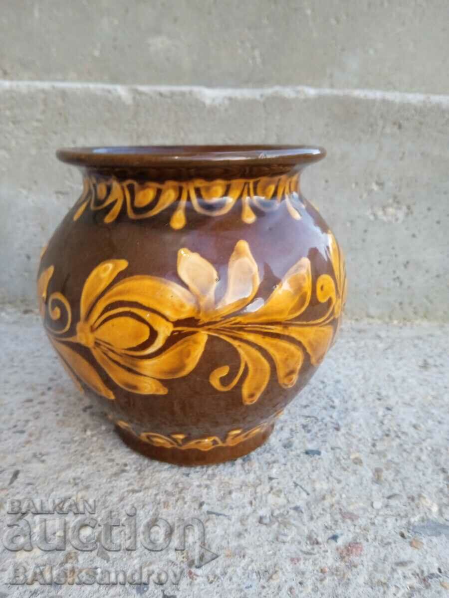 Old painted pottery