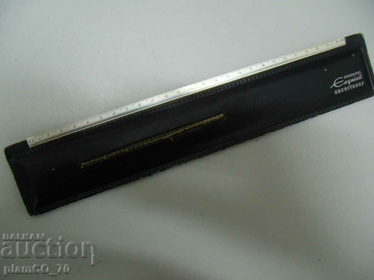 No.*6414 old ruler - solingen - length 25 cm - 5
