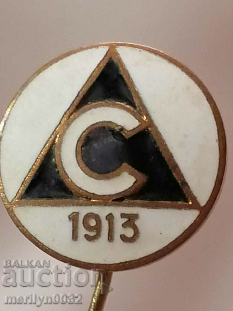 Нагръден знак значка на футболен клуб Славия