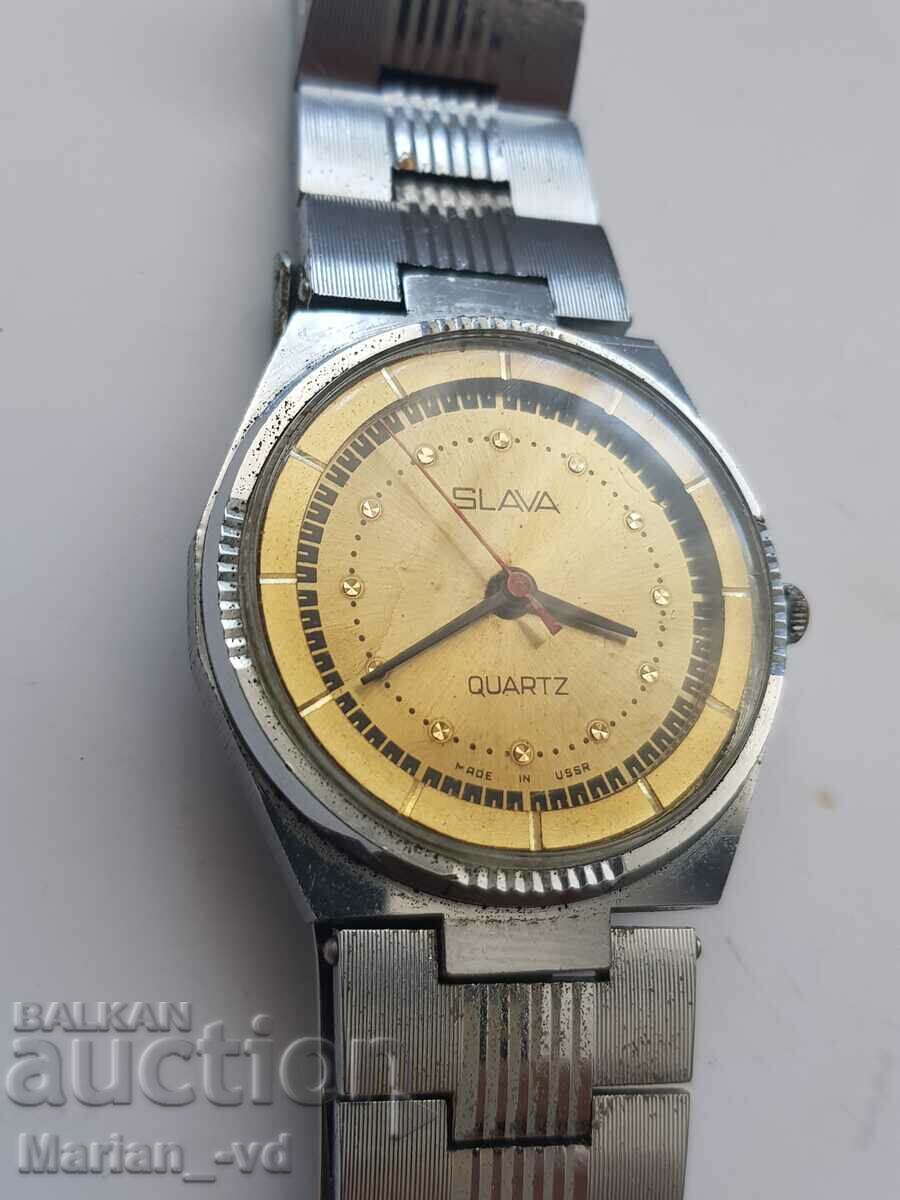 Доставка на мъжки кварцов часовник Слава Доставка на мъжки кварцов часовник Слава