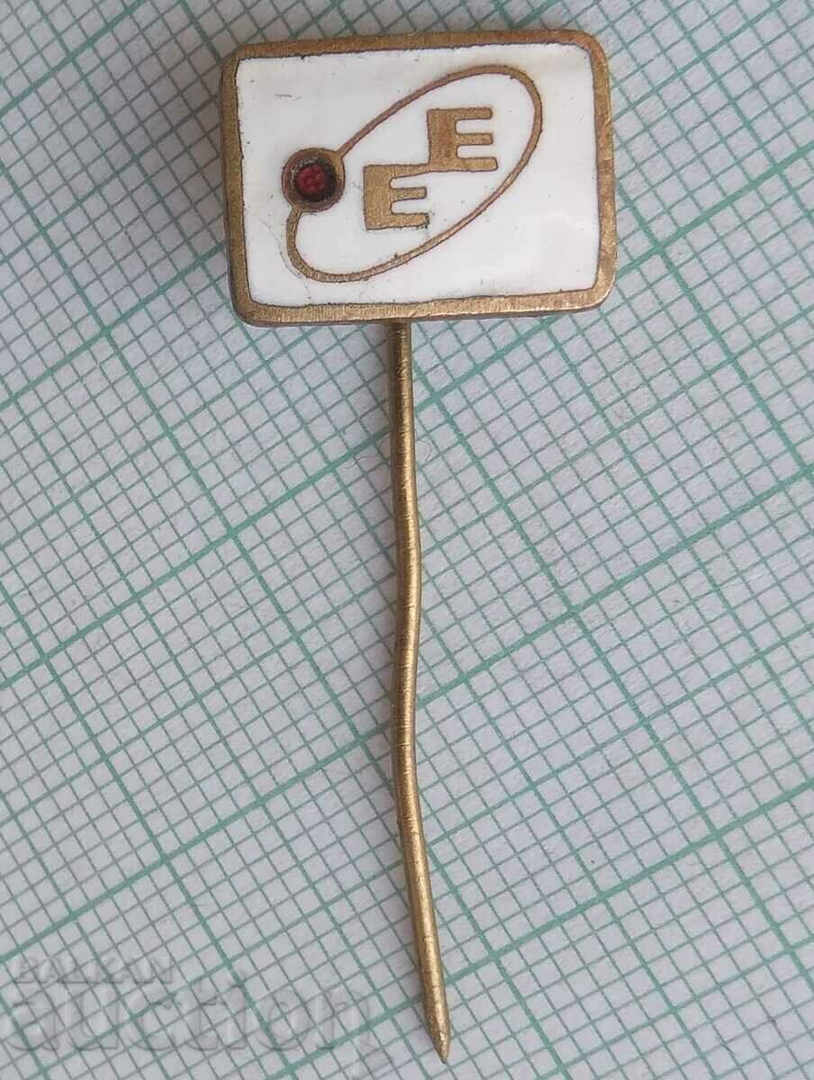 11397 Badge - Electronic components - bronze enamel