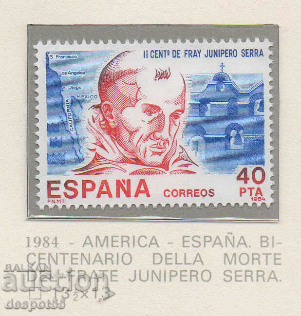 1984. Ισπανία. Ισπανοαμερικανική Ιστορία.