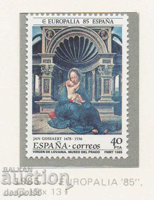 1985. Spain. European cultural festival Europalia`85.