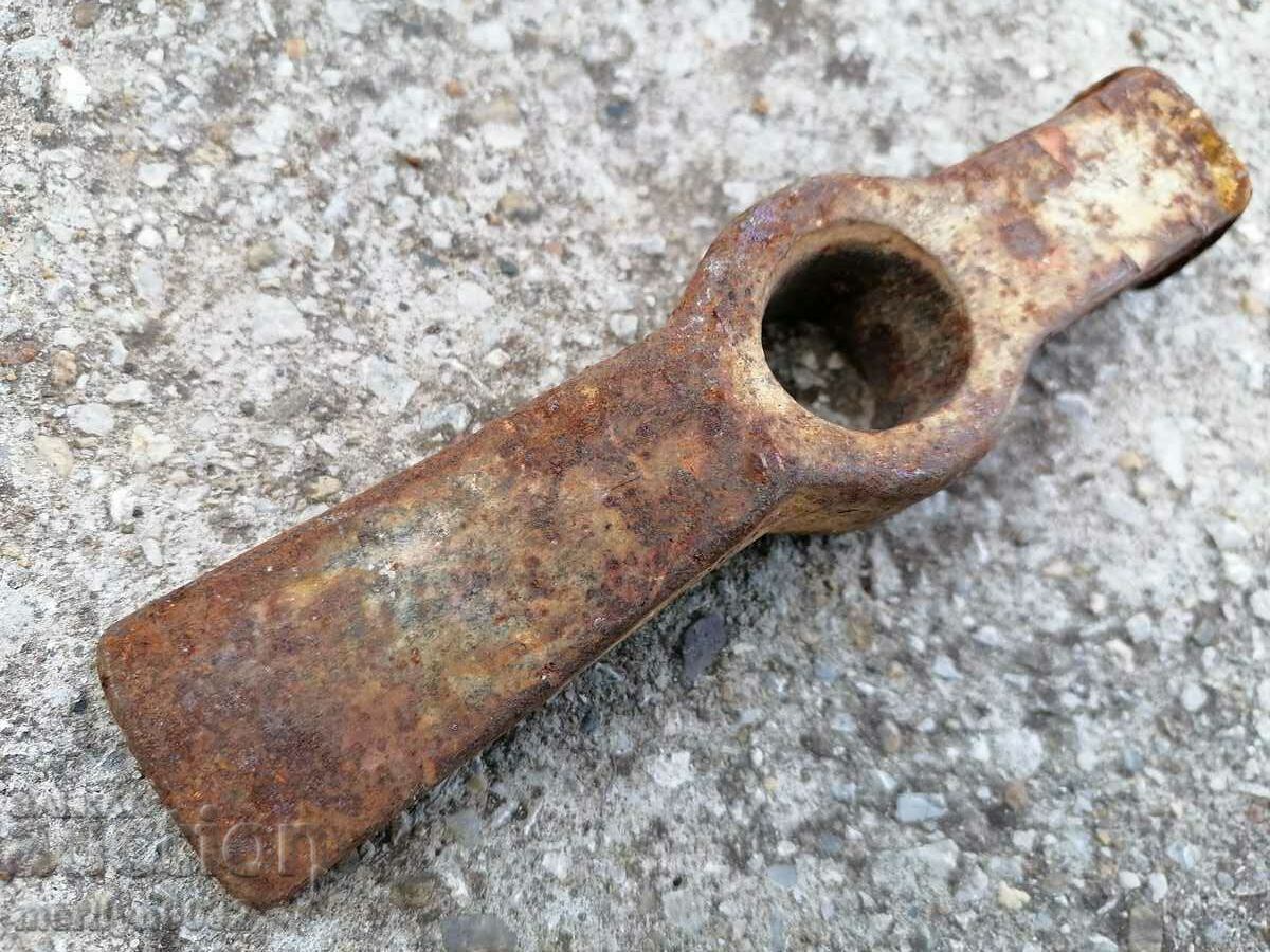 Old wrought iron carpenter's hammer - 7 Old wrought iron carpenter's hammer - 7