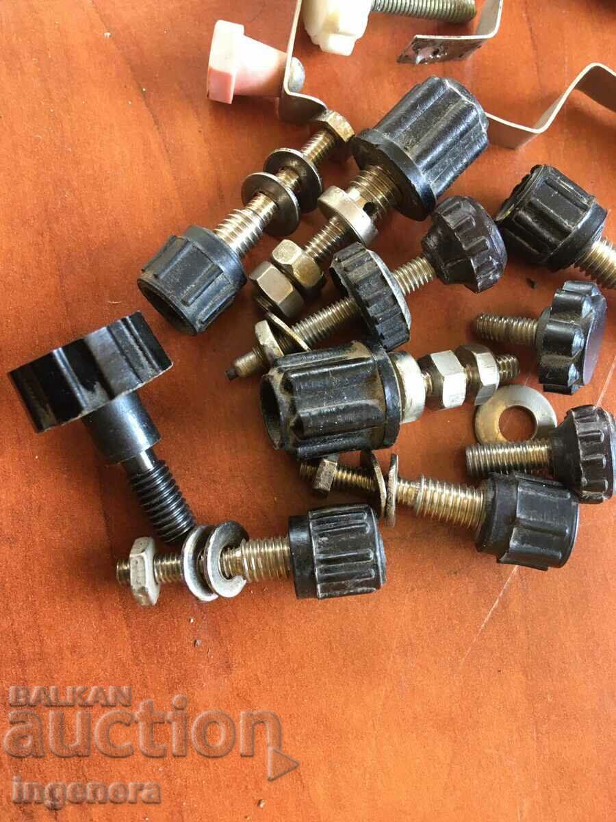 КОНЕКТОРИ ГНЕЗДА БУКСИ КРАЧЕТА БАКЕЛИТ ОТ СОЦА с цена 13.00 лв. | € 6.65 КОНЕКТОРИ ГНЕЗДА БУКСИ КРАЧЕТА БАКЕЛИТ ОТ СОЦА с цена 13.00 лв. | € 6.65