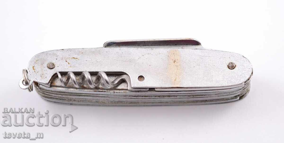 Auction Pocket knife with 10 tools Auction Pocket knife with 10 tools