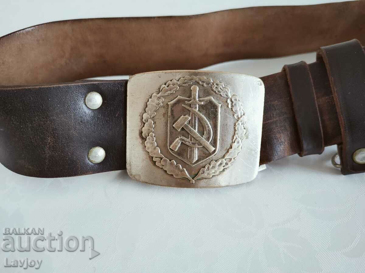 Old Police - Militia - belt with holster with price 65.00 BGN | € 33.23 Old Police - Militia - belt with holster with price 65.00 BGN | € 33.23