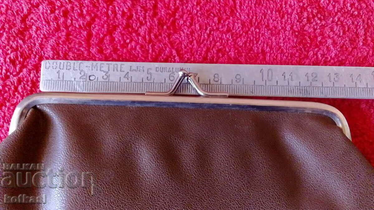 Старо кожено дамско портмоне - 5 Старо кожено дамско портмоне - 5