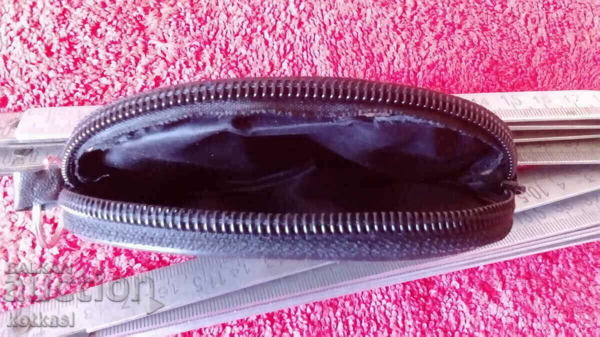 Poșetă bătrână, piele naturală - 5 Poșetă bătrână, piele naturală - 5