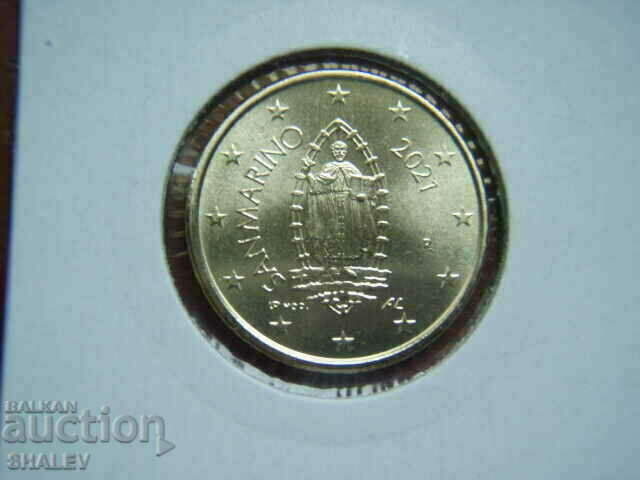 50 Cents 2021 San Marino - Unc