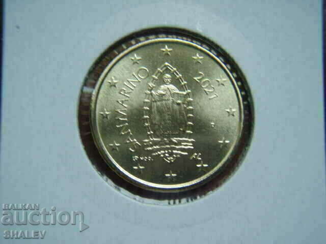 50 Centi 2021 San Marino - Unc cu preț € 2.89 | 5.65 BGN