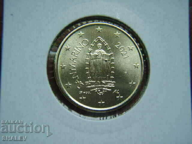 Livrarea 50 Centi 2021 San Marino - Unc
