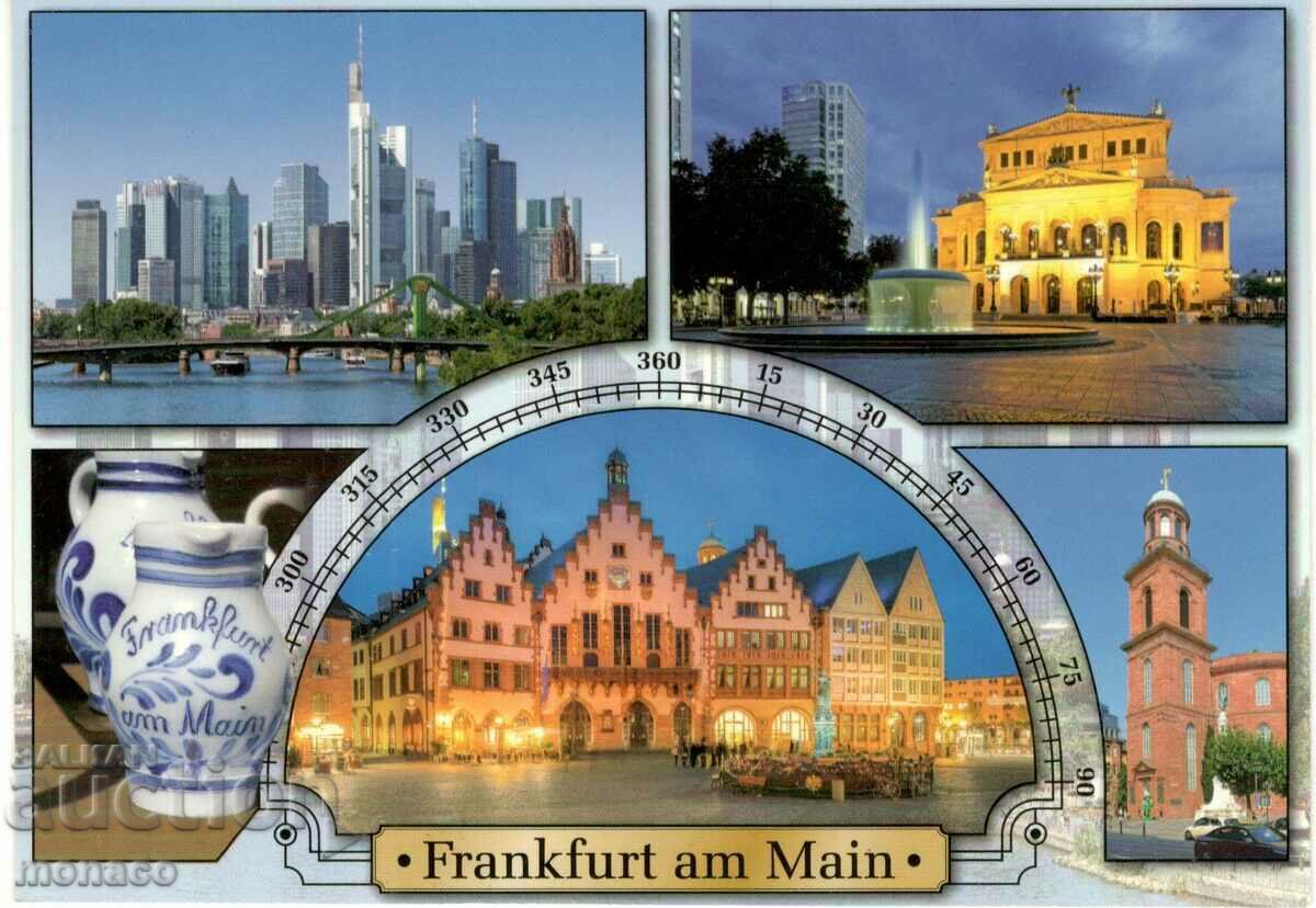 Carte poștală veche - Frankfurt pe Main, Mix