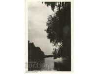 Old postcard - Elhovo, Tundzha River Bridge