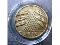 Γερμανία 10 rentpfennig 1925