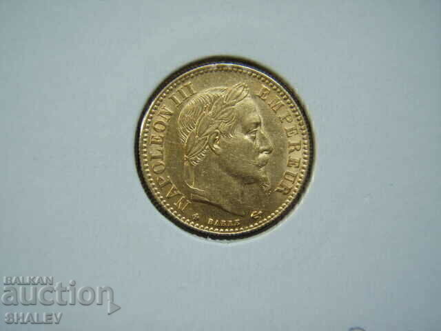 10 Φράγκα 1863 BB Γαλλία - AU (χρυσός) - 5