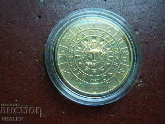 5 Euro 2020 San Marino "Scorpio"- Unc (zodiac - scorpion) - 7 5 Euro 2020 San Marino "Scorpio"- Unc (zodiac - scorpion) - 7