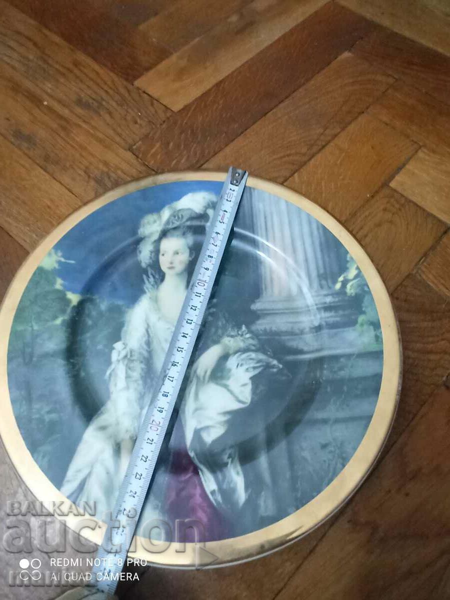 Delivery of Porcelain plate with stamp Delivery of Porcelain plate with stamp