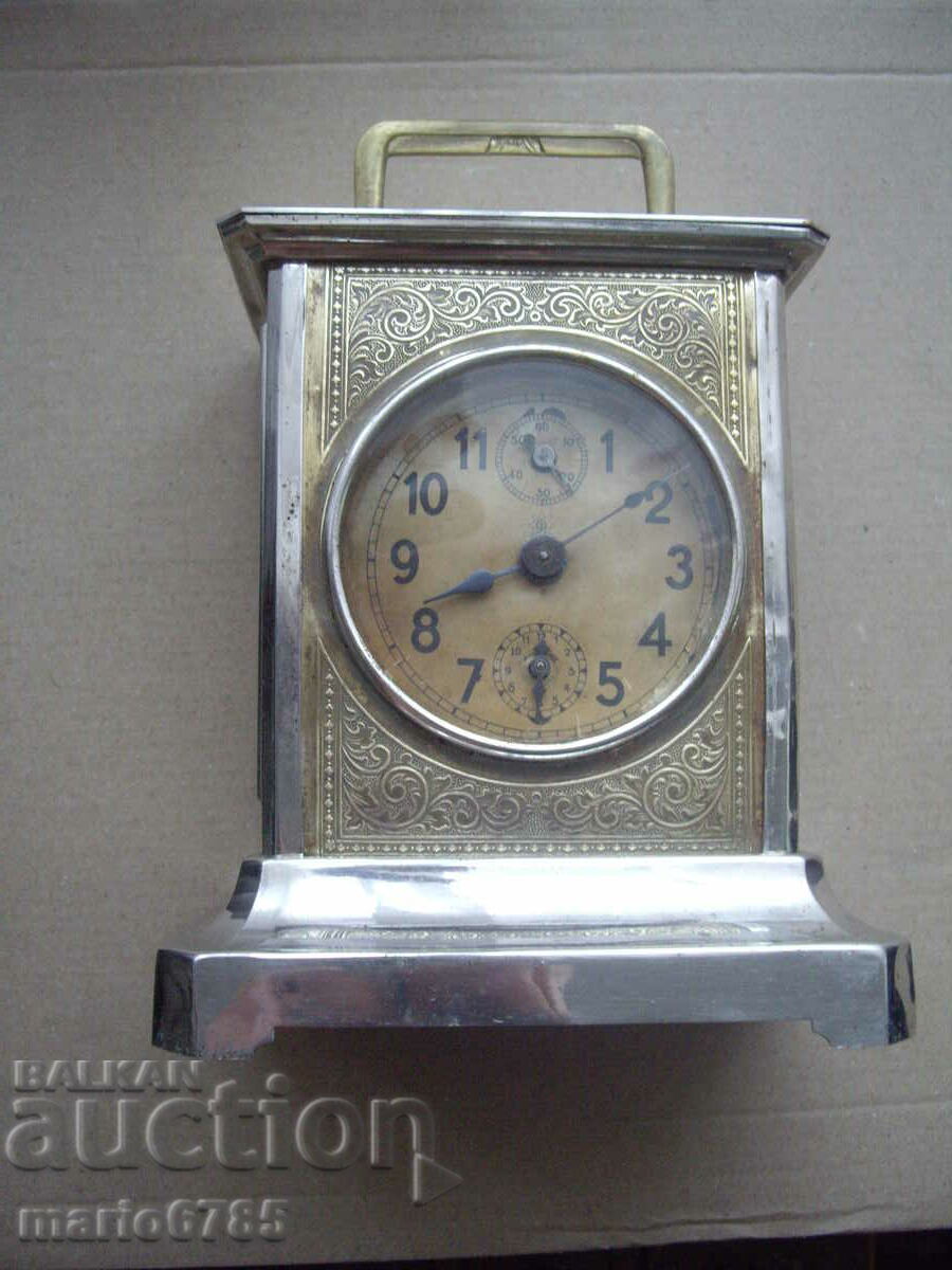 Old Junghans lantern alarm clock.