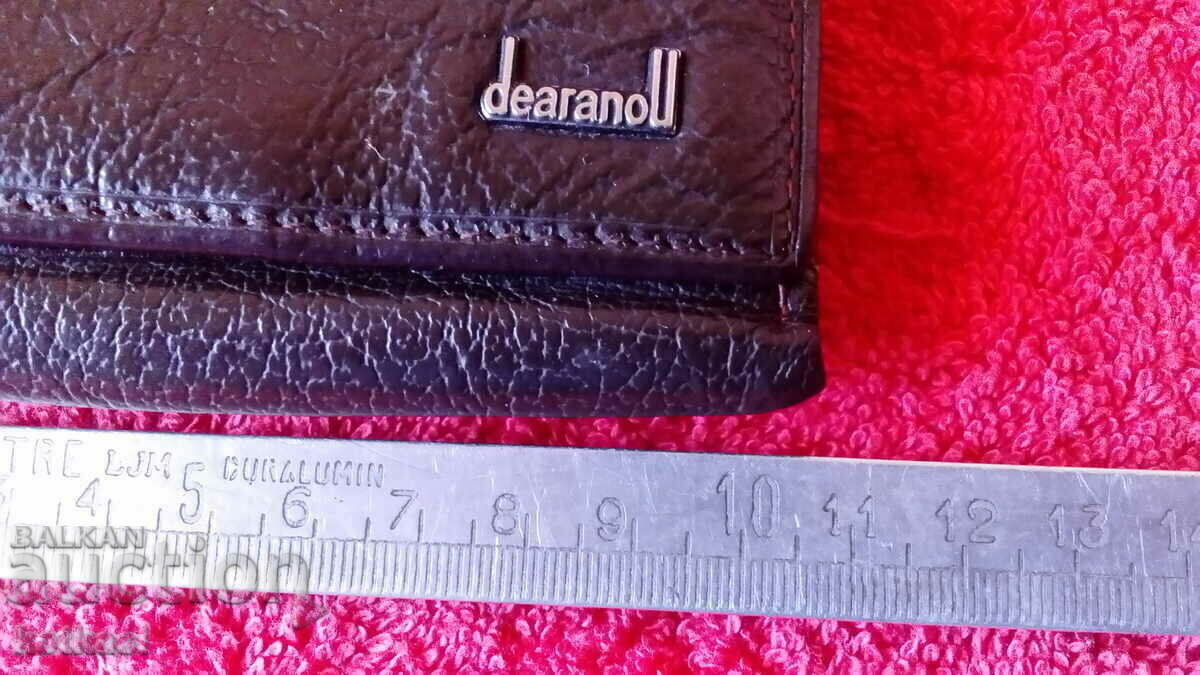 Old ladies brand purse genuine leather dearanou with price 15.50 BGN | € 7.93 Old ladies brand purse genuine leather dearanou with price 15.50 BGN | € 7.93