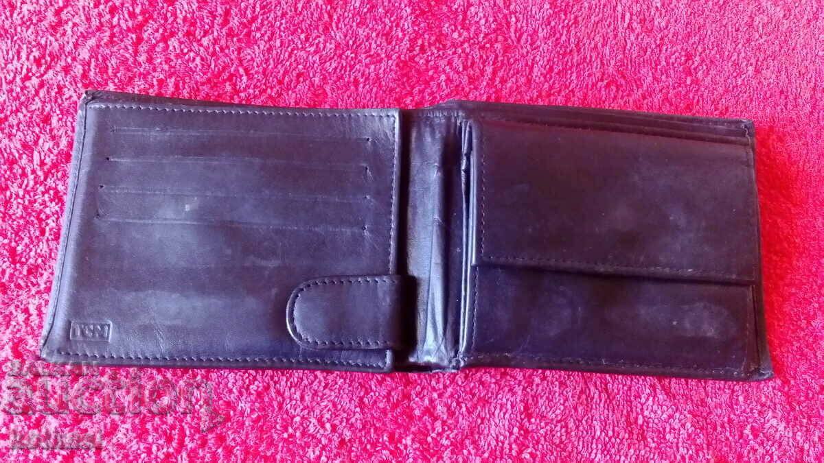 Old branded purse TCM Italy genuine leather