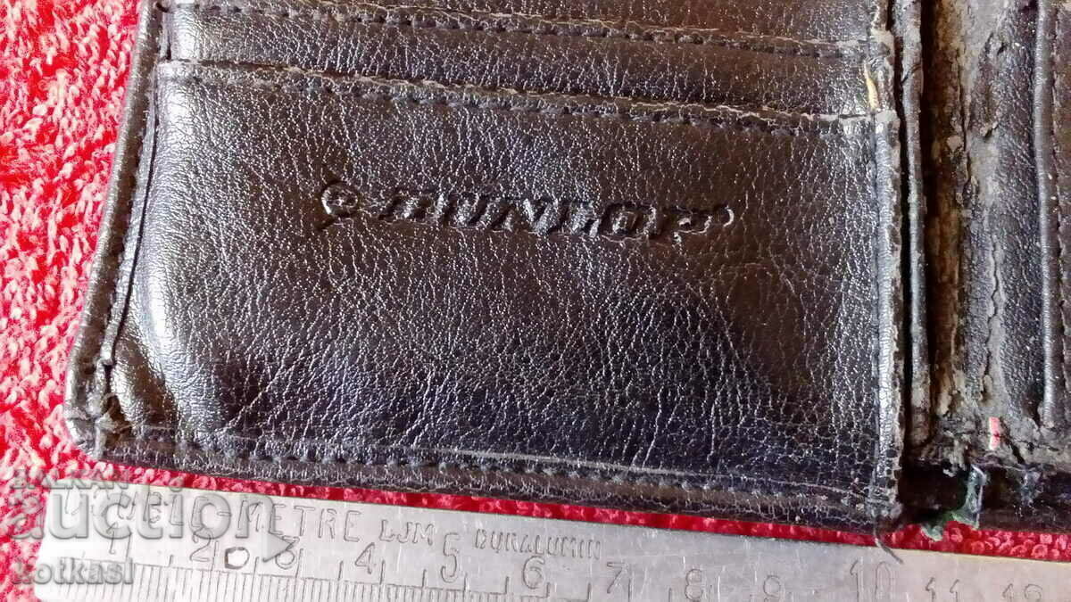 Delivery of Men's Wallet genuine leather DUNLOP Delivery of Men's Wallet genuine leather DUNLOP