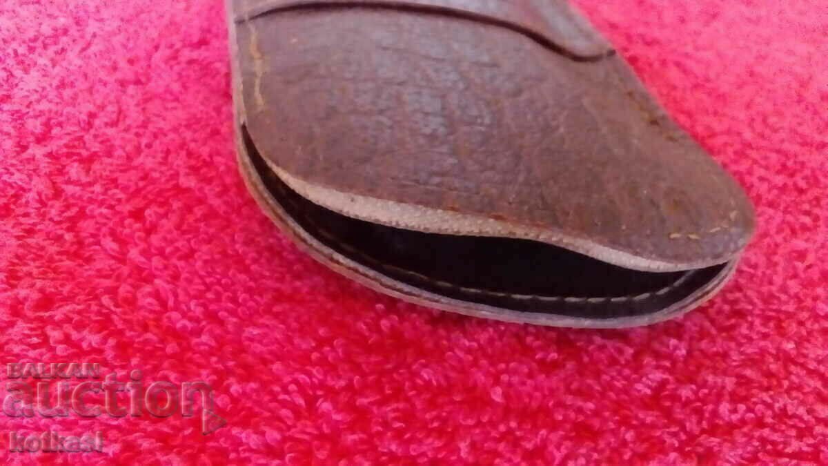 Livrarea Husa de ochelari din piele de sarpe