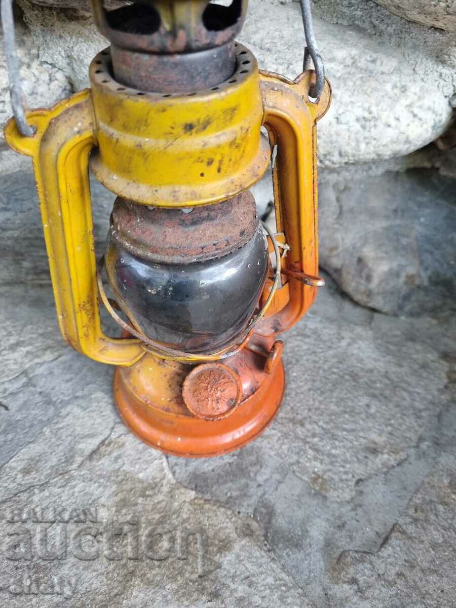 Auction Old German gas lantern. Army Small Lantern Auction Old German gas lantern. Army Small Lantern