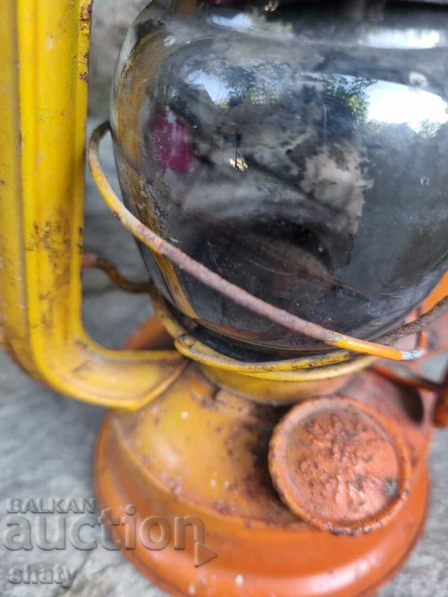 Delivery of Old German gas lantern. Army Small Lantern Delivery of Old German gas lantern. Army Small Lantern