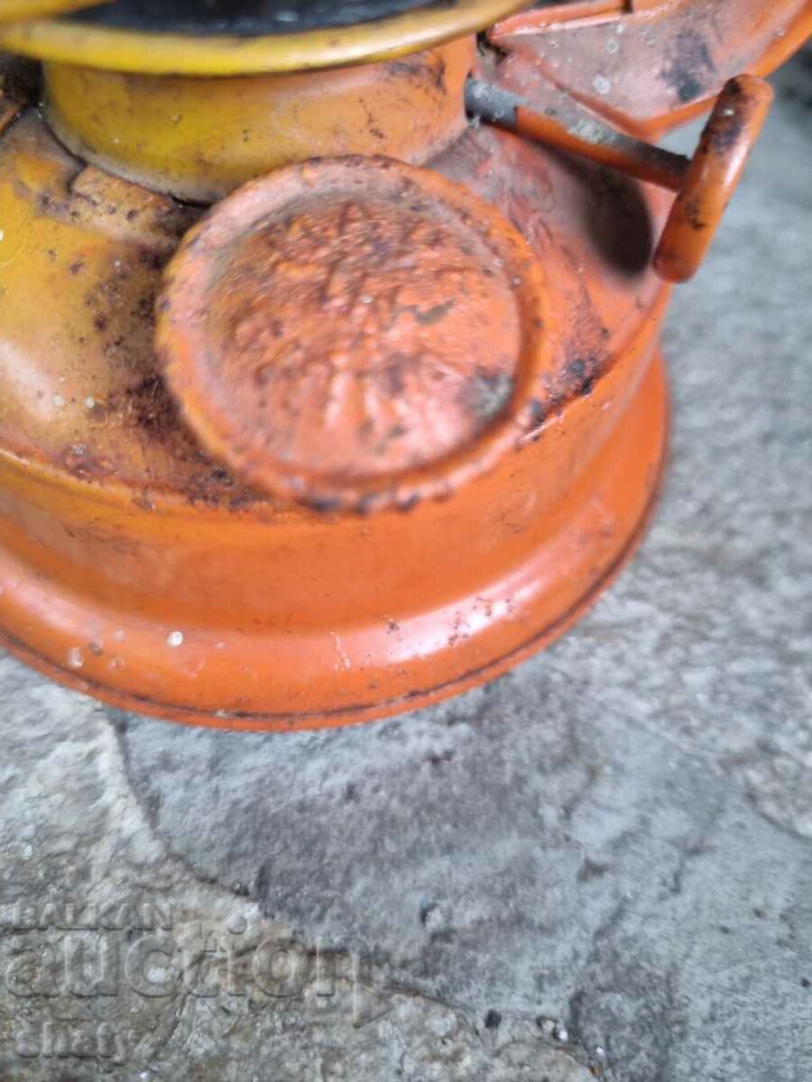 Old German gas lantern. Army Small Lantern - 5 Old German gas lantern. Army Small Lantern - 5