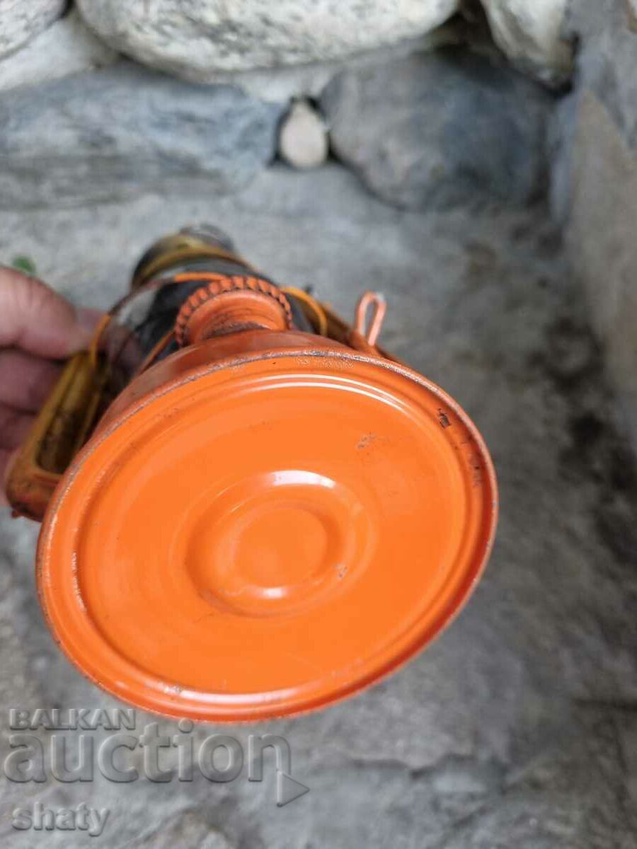 Old German gas lantern. Army Small Lantern - 6 Old German gas lantern. Army Small Lantern - 6