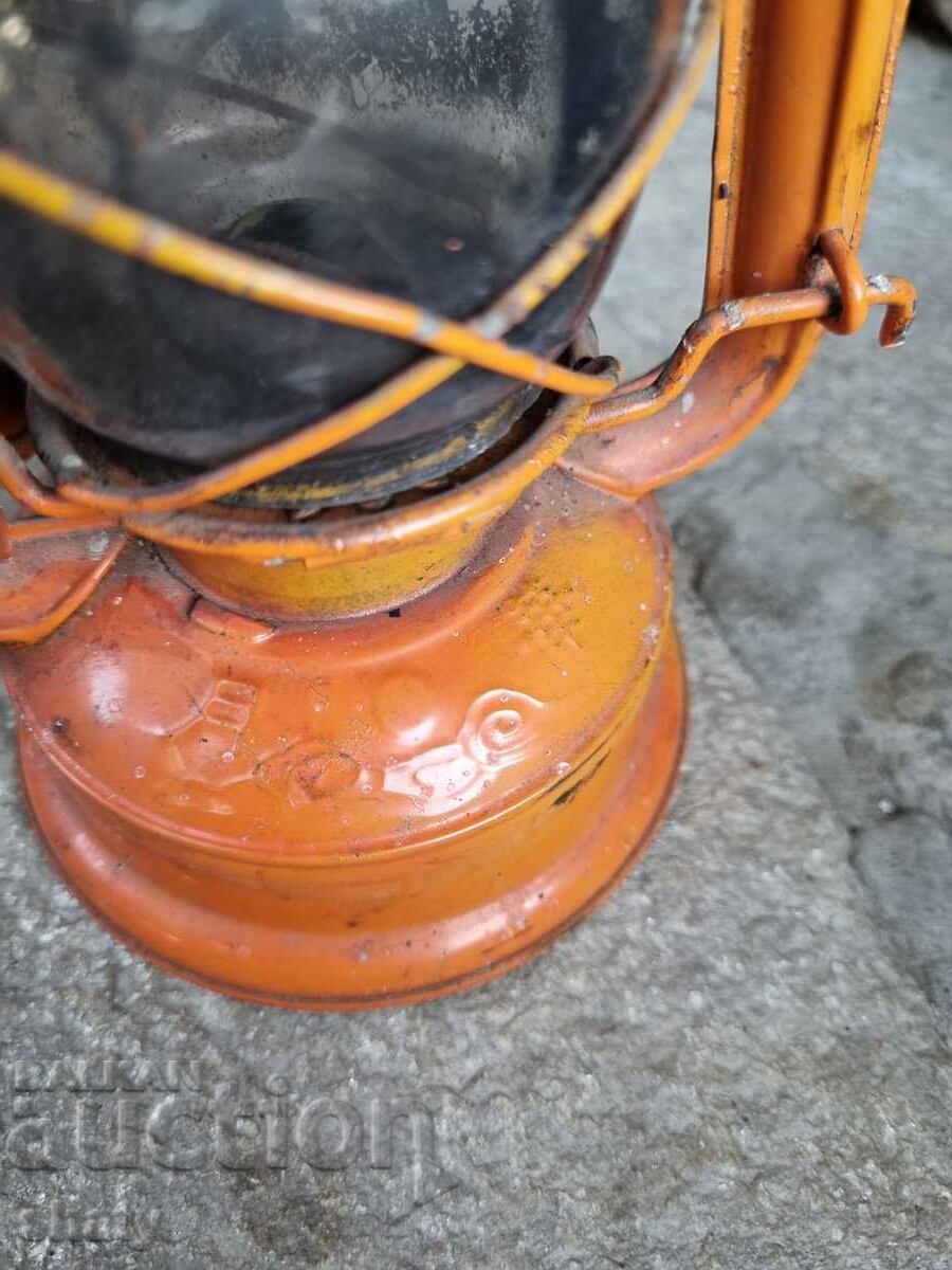 Old German gas lantern. Army Small Lantern - 7 Old German gas lantern. Army Small Lantern - 7