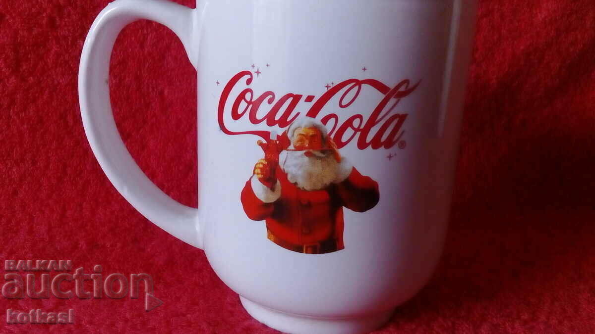 Old Retro Rare Coca Cola Porcelain Cup with price 10.50 BGN | € 5.37 Old Retro Rare Coca Cola Porcelain Cup with price 10.50 BGN | € 5.37