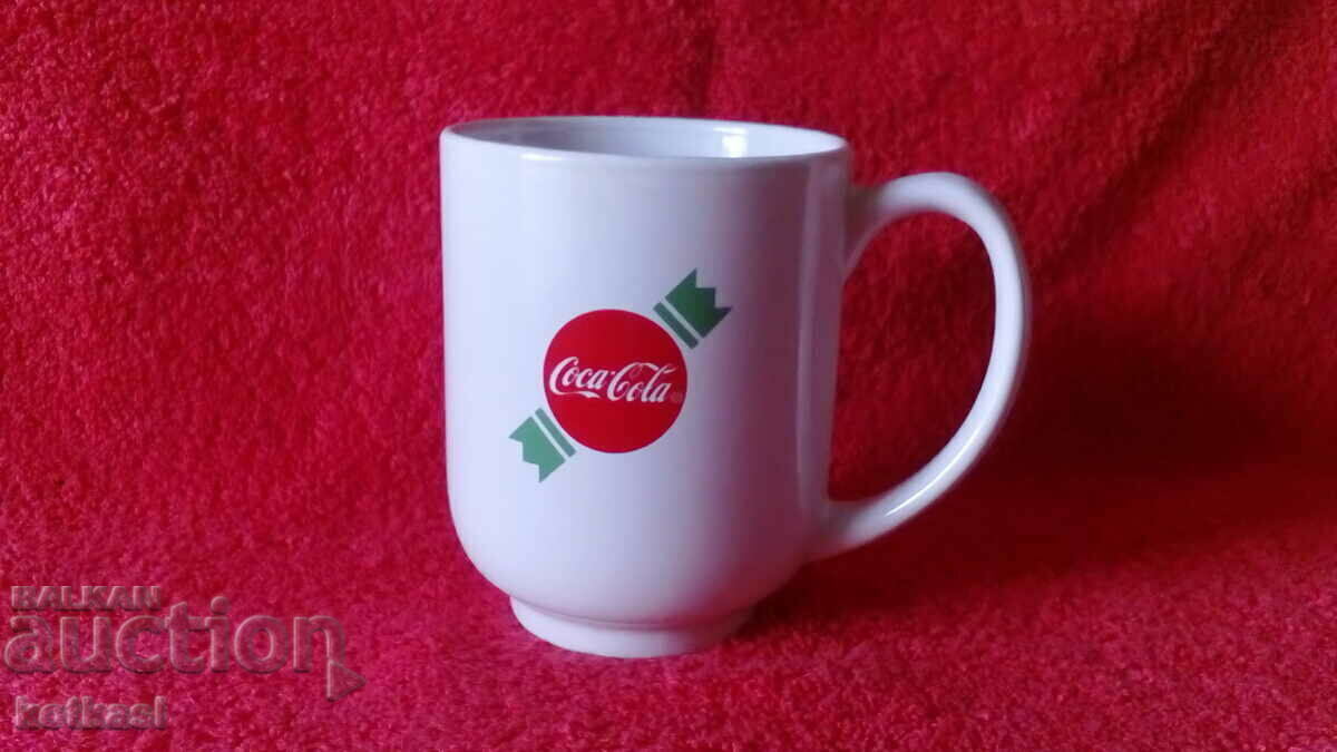 Auction Old Retro Rare Coca Cola Porcelain Cup Auction Old Retro Rare Coca Cola Porcelain Cup