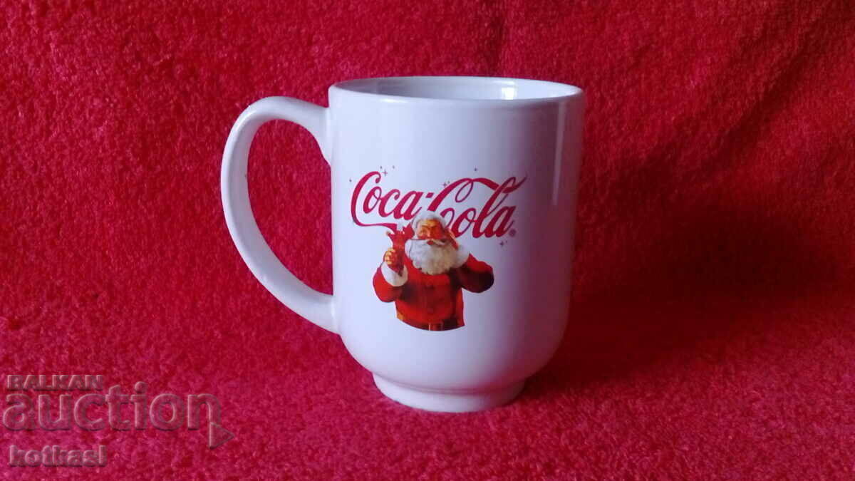 Old Retro Rare Coca Cola Porcelain Cup Old Retro Rare Coca Cola Porcelain Cup