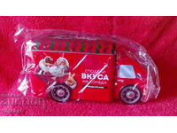 Coca Cola model truck toy in its original packaging