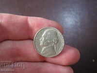 1970 SUA 5 Cent Litera D