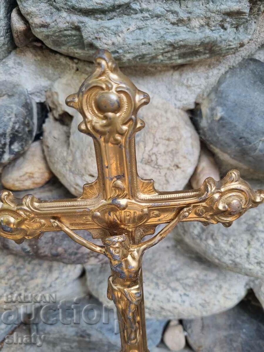 Table metal cross with price 45.00 BGN | € 23.01 Table metal cross with price 45.00 BGN | € 23.01