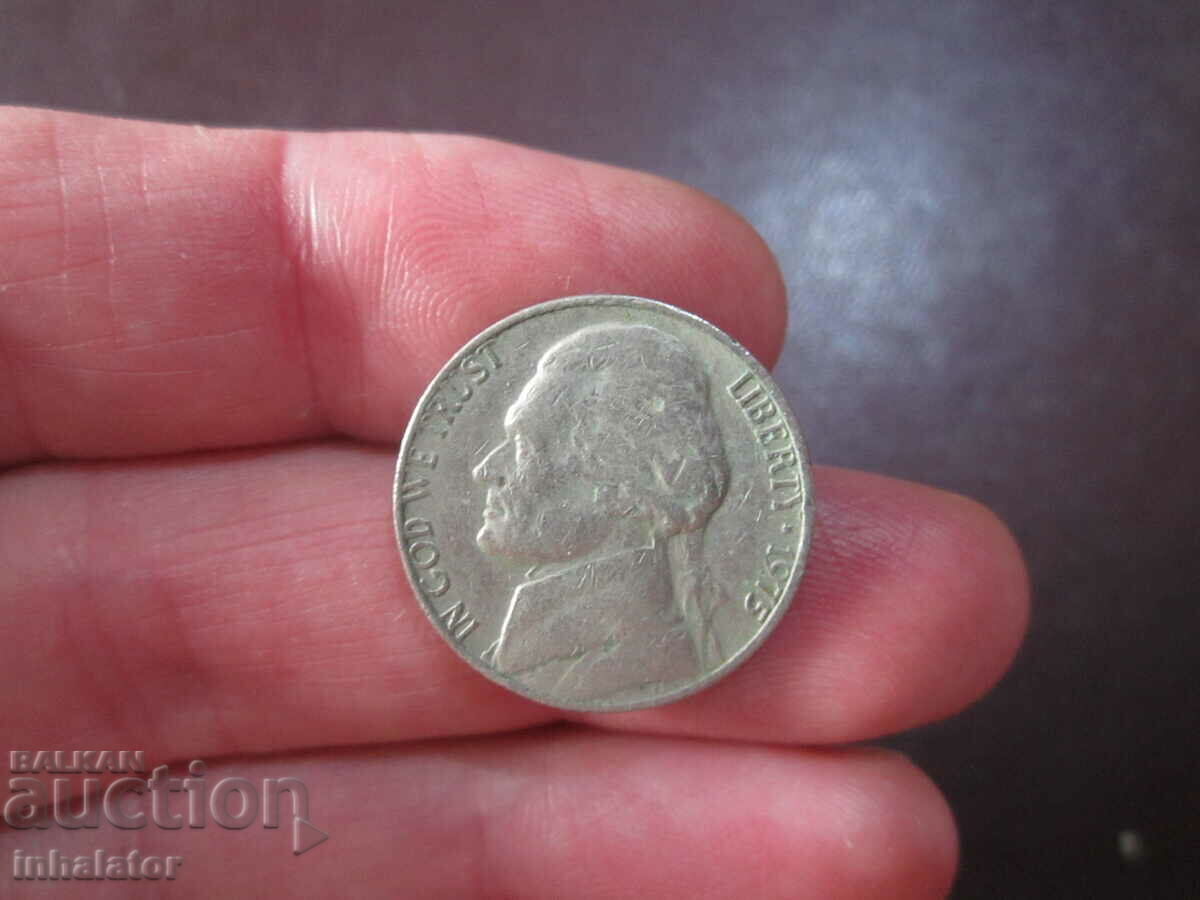 1975 SUA 5 cenți