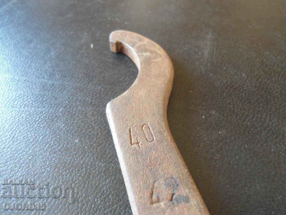 Old key, markings with price 3.00 BGN | € 1.53 Old key, markings with price 3.00 BGN | € 1.53