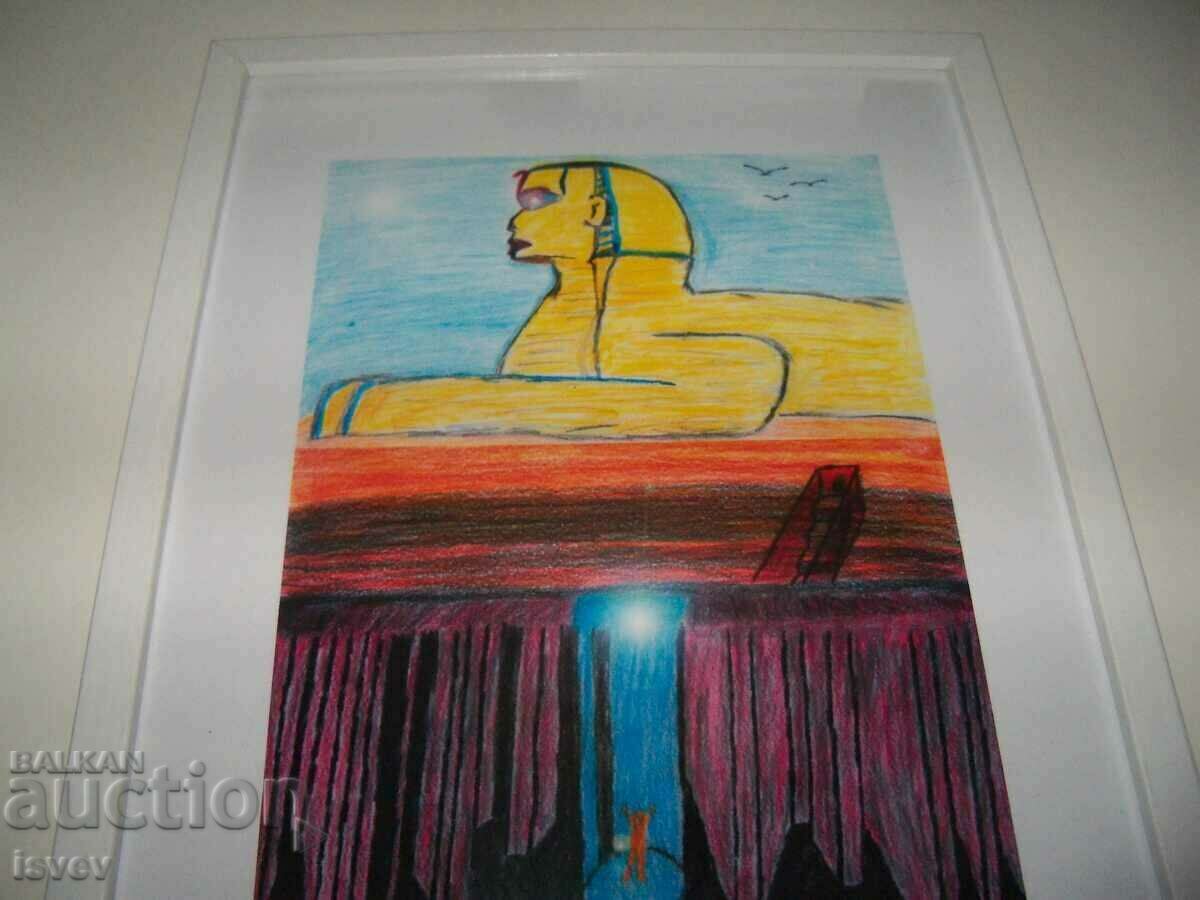 Πίνακας "Σφίγγα" του CherGarVan - 5 Πίνακας "Σφίγγα" του CherGarVan - 5