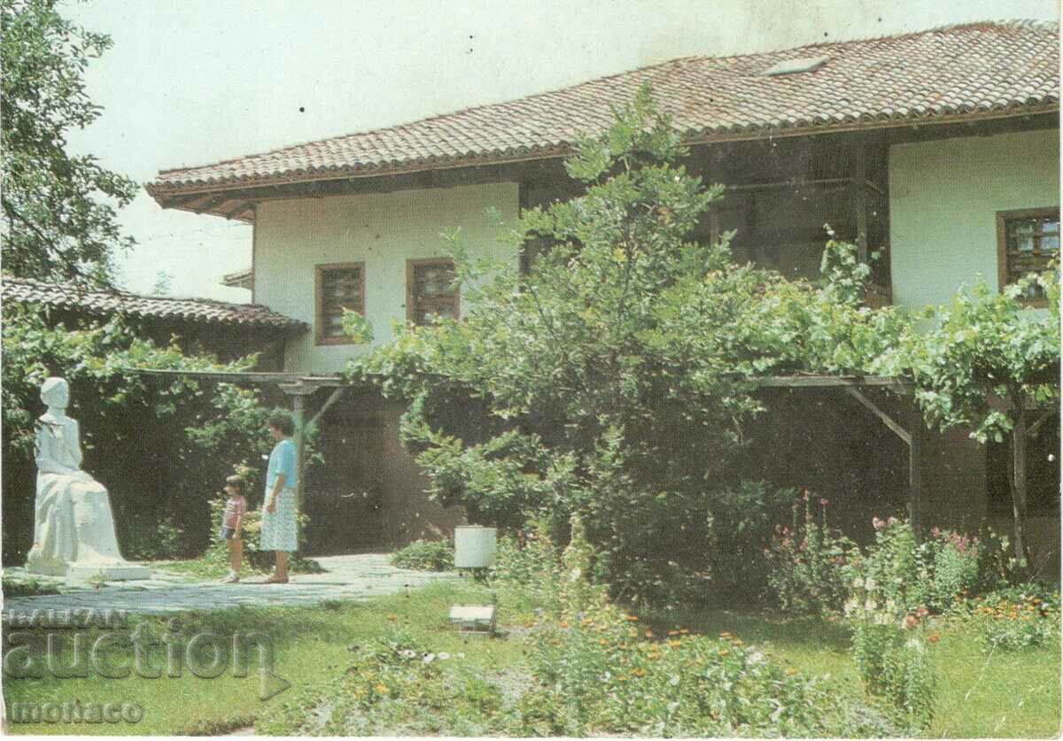 Παλιά καρτ ποστάλ - Panagyurishte, το σπίτι της "Πριγκίπισσας Ράινα"