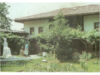 Old postcard - Panagyurishte, the House of "Princess Raina"