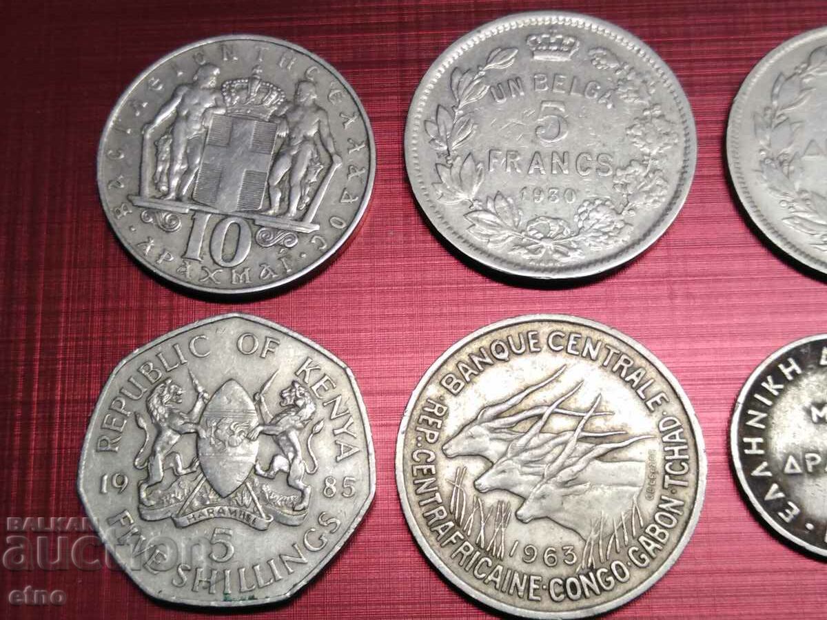 11 διαφορετικά νομίσματα, κέρμα με τιμή 45.00 BGN | € 23.01 11 διαφορετικά νομίσματα, κέρμα με τιμή 45.00 BGN | € 23.01