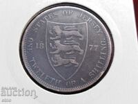 ISLAND OF JERSEY 1877 coins coins
