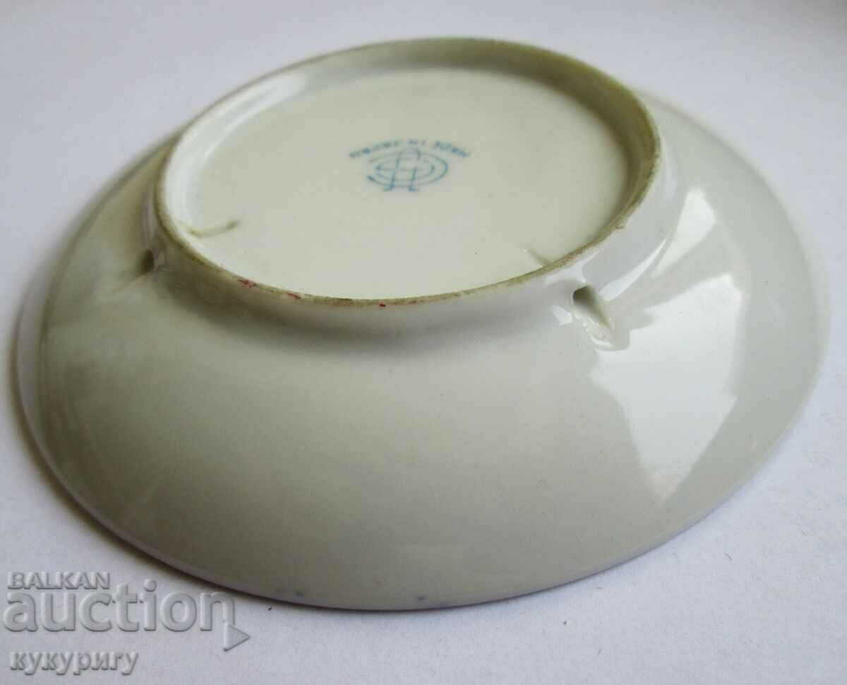 Παράδοση Παλιό ιαπωνικό ζωγραφισμένο μικρό πιάτο τοίχου από πορσελάνη Παράδοση Παλιό ιαπωνικό ζωγραφισμένο μικρό πιάτο τοίχου από πορσελάνη