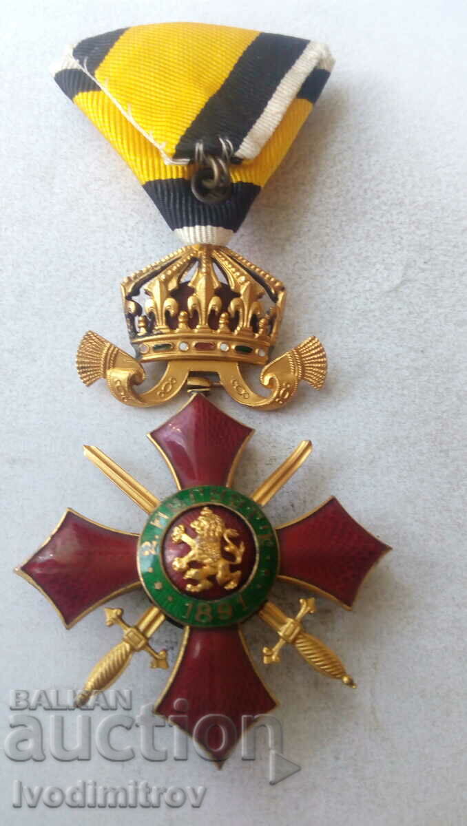 Delivery of Order of Military Merit IV degree