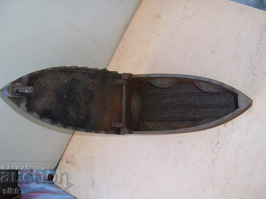 Delivery of Iron on charcoal